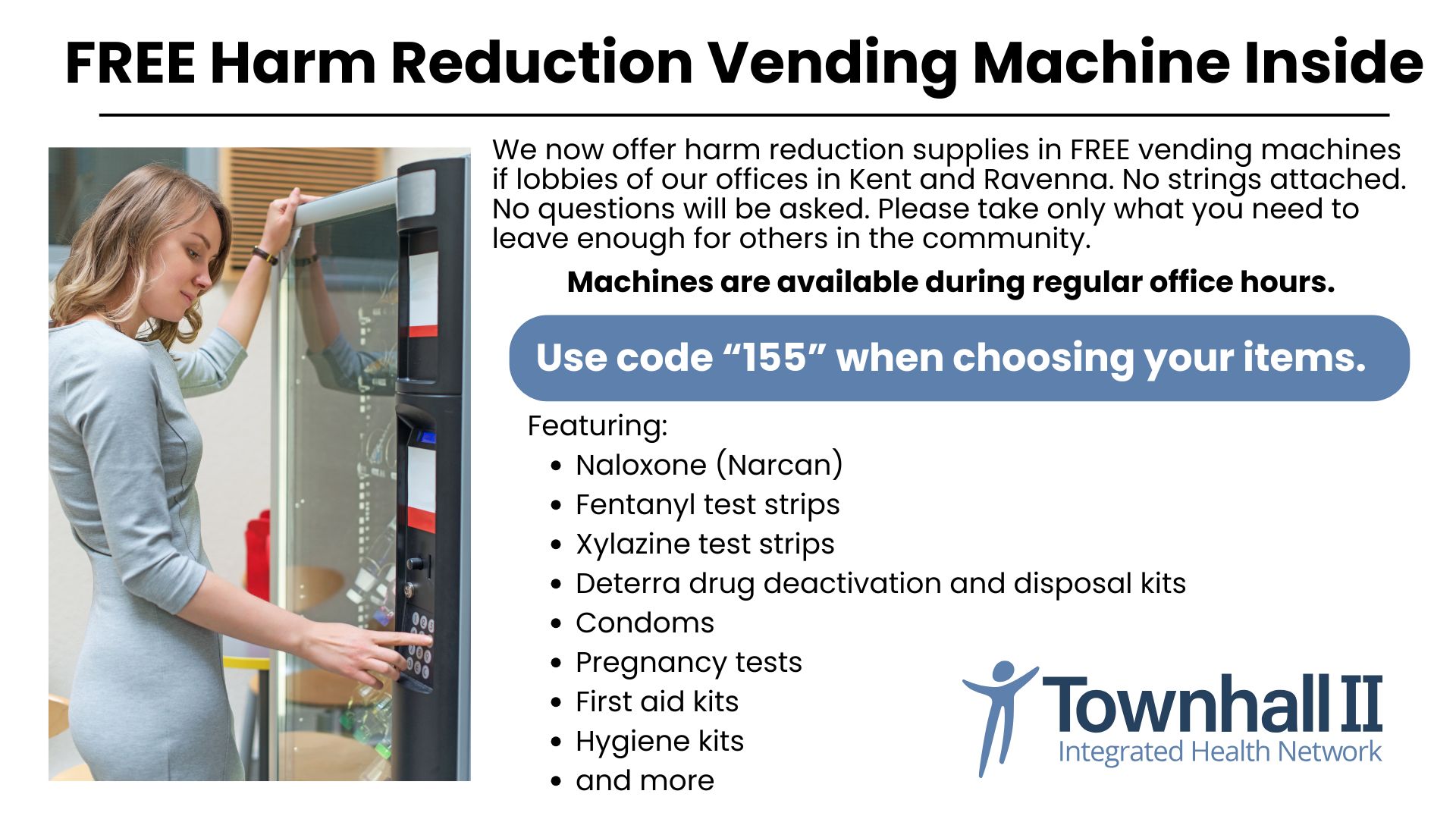 Harm Reduction Vending Machine